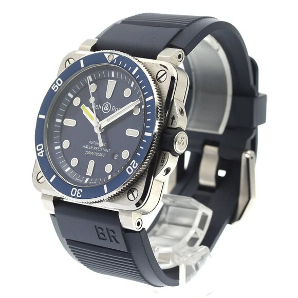 Bell ＆ Ross Other - Bell＆Ross BR03-92 Diver Blue BR0392-D-BU-ST/SRB Date Automatic Men's_891974